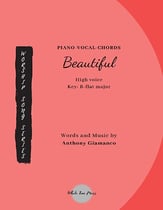 BEAUTIFUL Vocal Solo & Collections sheet music cover